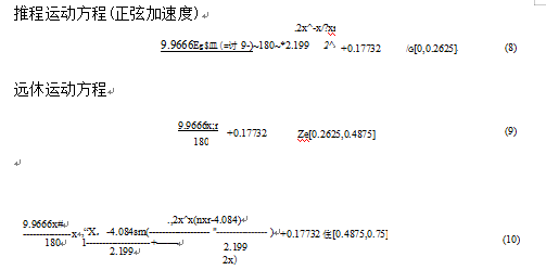 擺杆的運動方程圖