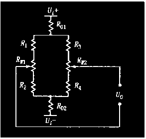 應變片傳感器電路圖