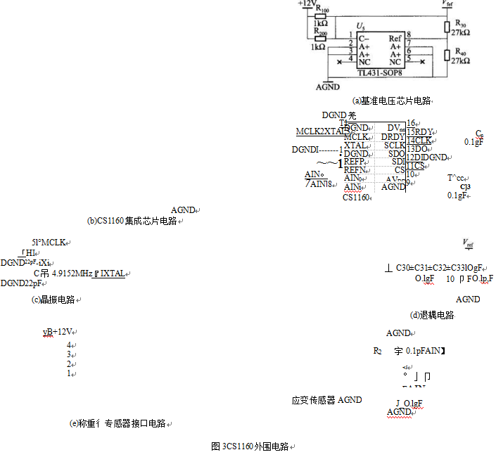 稱重儀表外圍電路圖