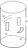 圓柱形電阻應變式稱重傳感器的工作原理圖