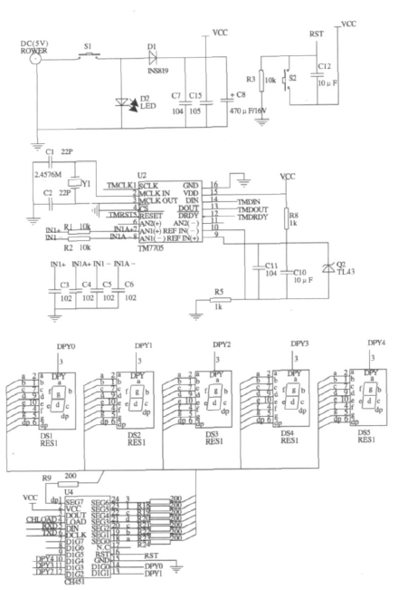 包裝機硬件電路鏈接圖